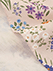 三重袷せ ガーゼ湯上り 野の花の詳細写真Ｃ