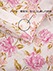 GUNZE(グンゼ)COOLMAGIC 婦人半袖・長パンツパジャマ 綿100%吸汗速乾 花柄の詳細写真Ｄ