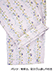 GUNZE(グンゼ)婦人長袖・長パンツパジャマ 保湿加工 Wガーゼ 襟付き つる花柄の詳細写真Ｄ