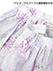GUNZE(グンゼ)婦人長袖・長パンツパジャマ らくらく応援シリーズ 大きめボタン 花柄の詳細写真Ｄ