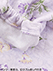 GUNZE(グンゼ)婦人長袖・長パンツパジャマ 襟元保温 花柄の詳細写真Ｄ