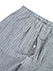 GUNZE(グンゼ)紳士7分袖・7分丈パンツパジャマ 寝るテコ 綿100% ストライプ柄の詳細写真Ｄ