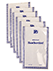 白ハンカチボーダー(6枚入り) のカラーサンプル写真