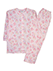 Bonheur(ボヌール)婦人長袖・長パンツパジャマ 二重ガーゼ 綿100% 小花柄のカラーサンプル写真