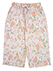GUNZE(グンゼ) 寝るテコ 婦人7分丈パンツ 綿100% 花柄のカラーサンプル写真