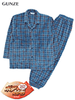 GUNZE(グンゼ)紳士長袖・長パンツパジャマ ボア起毛 チェック柄の詳細画面へ