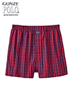 グンゼ POLO(ポロ) 紳士トランクス(前あき) チェック柄の詳細画面へ
