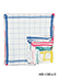 格子キッチンタオル 1ダース(4色×3枚入り)の詳細写真Ａ