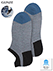 グンゼ アセドロン 紳士ソックス スニーカー丈 3色使い ハンズフリーシューズに最適