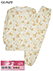 GUNZE(グンゼ)婦人長袖・長パンツパジャマ 日本製 綿100% 花柄の詳細写真Ａ