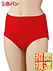 赤い下着　婦人赤ショーツ（通しゴム）