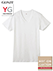 GUNZE(グンゼ)YG HOT-ON COTTON 紳士VネックTシャツの詳細写真Ａ