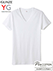 グンゼ YG 紳士VネックＴシャツ (V首) 綿100% ピュアコットンの詳細写真Ａ