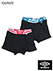 グンゼ umbro(アンブロ)男児ボクサーブリーフ(前あき) 2枚セット メッシュ 170cmの詳細写真Ａ