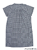 naturic 婦人先染めサッカーワンピース cotton100% ギンガムチェック柄の詳細写真Ｂ