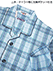 GUNZE(グンゼ)日本のパジャマ 紳士長袖・長パンツパジャマ チェック柄 綿100%の詳細写真Ｂ