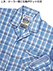 ROWAND(ロワンド)紳士長袖・長パンツパジャマ 中綿入りキルト チェック柄の詳細写真Ｂ