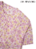 GUNZE(グンゼ)COOLMAGIC 婦人半袖・長パンツパジャマ 綿100%吸汗速乾 花柄の詳細写真Ｂ