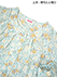 GUNZE(グンゼ)婦人長袖・長パンツパジャマ 保湿加工 花柄 Wガーゼ 綿100%の詳細写真Ｂ
