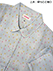 GUNZE(グンゼ)LiRaku(リラク)婦人7分袖・長パンツパジャマ チェック&水玉 綿100%の詳細写真Ｂ
