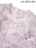 GUNZE(グンゼ)婦人長袖・長パンツパジャマ 花柄 ナチュラル楊柳 綿100%の詳細写真Ｂ