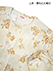 GUNZE(グンゼ)婦人長袖・長パンツパジャマ 日本製 綿100% 花柄の詳細写真Ｂ
