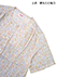 GUNZE(グンゼ)クールマジック 婦人半袖・長パンツパジャマ 綿100%吸汗速乾 花柄の詳細写真Ｂ