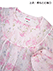 GUNZE(グンゼ)婦人長袖・長パンツパジャマ 身巾ゆったり 快適設計 綿100%楊柳の詳細写真Ｂ