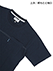 GUNZE(グンゼ)コムシコムサ 紳士半袖・7分丈パンツパジャマ 胸元ステッチの詳細写真Ｂ