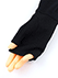 UV PROTECT! 婦人日よけロング手袋　トランプ柄刺繍 指なしカバータイプの詳細写真Ｄ