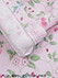 GUNZE(グンゼ) 極暖 婦人長袖・長パンツパジャマ 綿100%の暖かさ 襟付き 花柄の詳細写真Ｄ