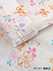 Bonheur(ボヌール)婦人長袖・長パンツパジャマ 二重ガーゼ 綿100% 花柄の詳細写真Ｄ