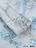 GUNZE(グンゼ)婦人長袖・長パンツパジャマ 綿100% 花柄 スムースの詳細写真Ｄ
