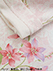 GUNZE(グンゼ)婦人長袖・長パンツパジャマ 綿100% スムース 花柄の詳細写真Ｄ
